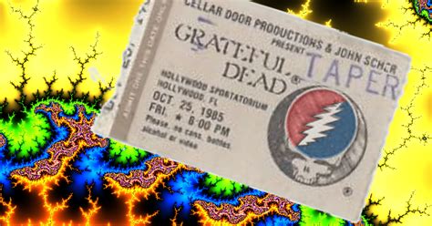 Grateful Dead Cover Art: Grateful Dead 10/25/85