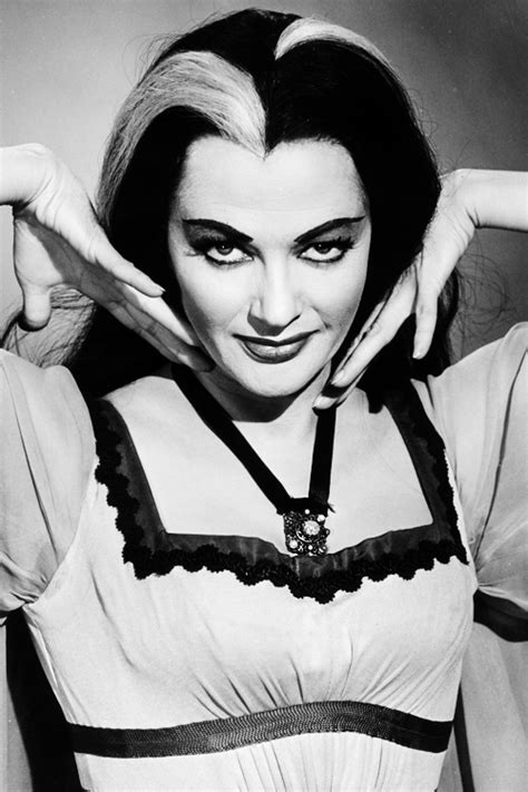 Yvonne De Carlo As Lily Munster On The Munsters Tv Show C 1960s The