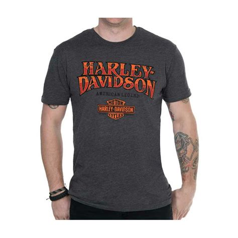 Harley Davidson Harley Davidson Mens Ironhead H D Script Short