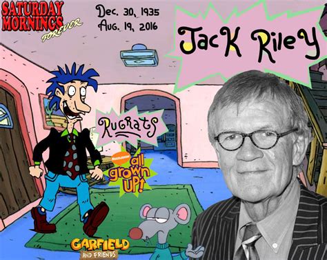 Saturday Mornings Forever Remembers Jack Riley By Wolverine25th On Deviantart