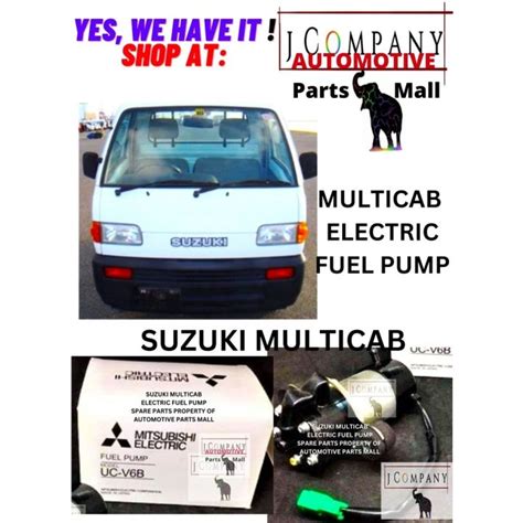 Multicab F A F A Super Carry Electric Fuel Pump Suzuki Mitsubishi