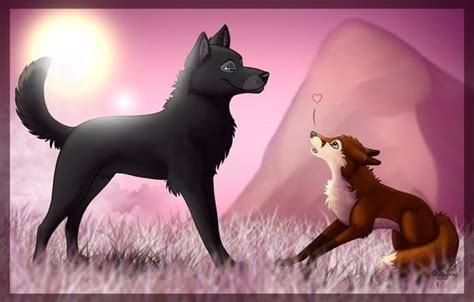 Wolf And Fox Anime Wolf Drawing Anime Wolf Furry Art