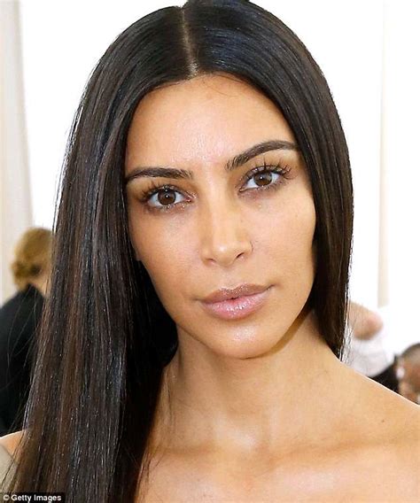Kim Kardashian Reveals The Secret To Her Shiny Hair Daily Mail Online