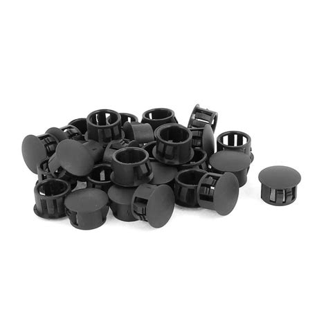 Skt 14 Plastic 14mm Dia Snap In Type Locking Hole Plugs Button Cover