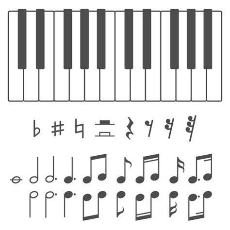 Piano Keys — Stock Vector © Brunoil 9170524