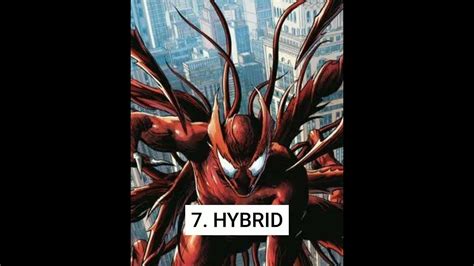 Top 10 Most Powerful Symbiote In Mcu Venom Riot Carnage Toxin Youtube
