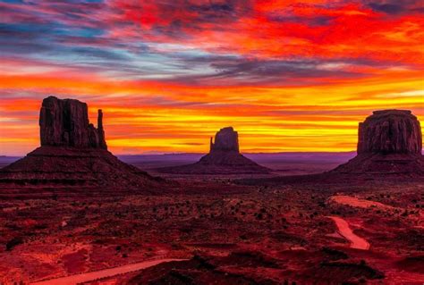 Sunset Over Monument Valley Is One Of The Top Things To Do In The