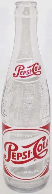 Vintage Soda Pop Bottle Pepsi Cola 12oz Size Excelsior Springs Missouri