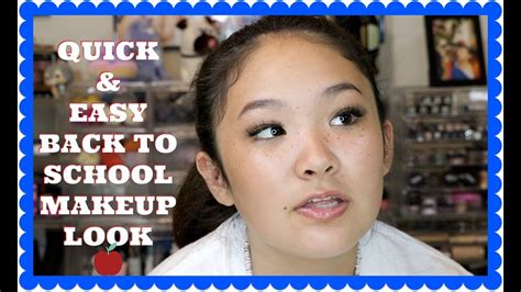 Quick And Easy Back To School Makeup Youtube