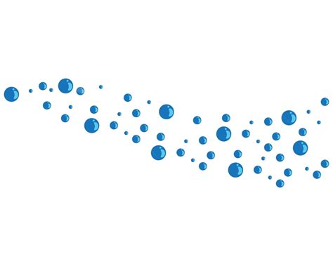 Bubbles Water Background Vector Icon Shape Illustration Pure Vector