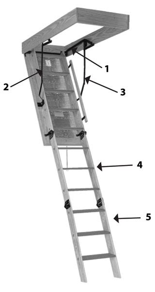 Attic Ladder Springs Replacement Parts