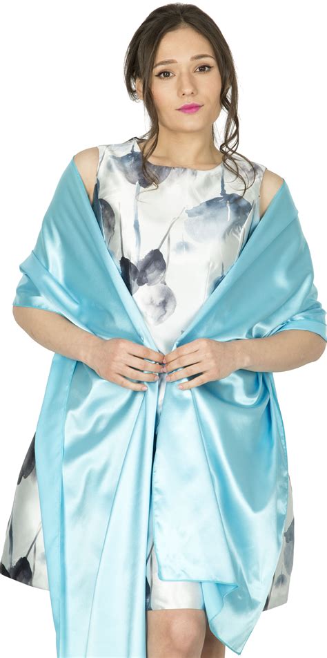 Sometimes simple designs are the most divine, and a silk wedding dress is no exception. BlackButterfly Satin Shawl Wrap Wedding Bridesmaid Prom ...