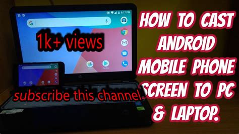 How To Cast Your Android Screen To A Windows Pc Youtube