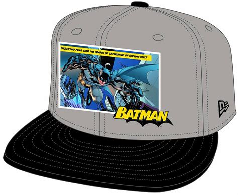 Buy Merchandise Batman Comic Panel Snap Back Cap
