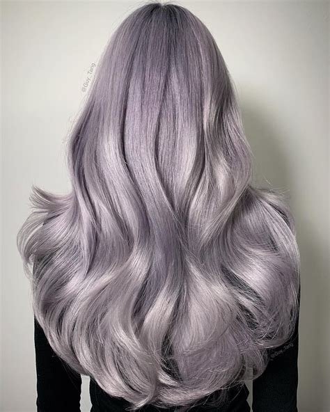 Get Inspiration For Lavender Gray Hair Ideas Springs Biggest Hair Color Trend We Rounded Up