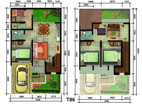 Rumah type 36 adalah tipe rumah yang mempunyai luas bangunan 36 m², dengan ukuran 6m x 6m = 36 m². 30+ Denah dan Desain Rumah Minimalis Type 36, 1 & 2 Lantai