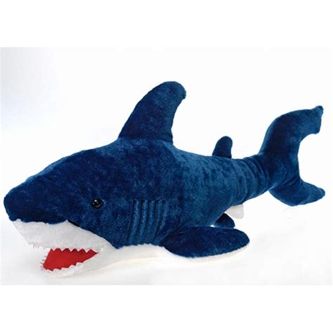Fiesta Toys Large Blue Shark Plush Stuffed Animal Toy 295