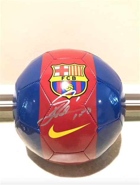 Charitybuzz Lionel Messi Signed Soccer Ball