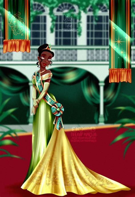 Queen Tiana By Tiffanymarsou On Deviantart Disney Disney Renaissance