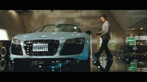 The Audi R8 V10 Spyder Featured In Iron Man 2 Youtube