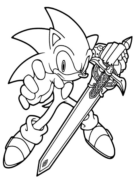 Gratuitos Dibujos Para Colorear Sonic Descargar E Imprimir