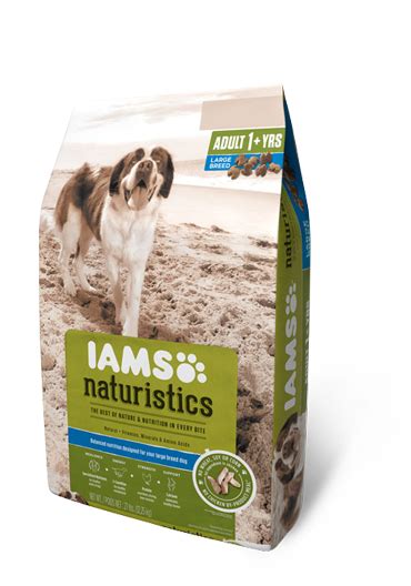 Iams produces a tremendous range of products for all ages, sizes of dogs, and dogs with different health needs. Iams Naturistics Adult Large Breed Dry Dog Food | Review ...