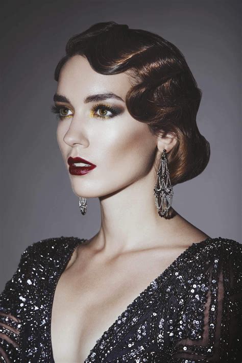 11 Glam Great Gatsby Hairstyles Gatsby Hair Great Gatsby Hairstyles Wedding Hairstyles