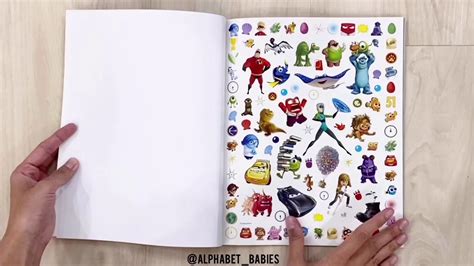 Disney Pixar 500 Stickers Activity Book Over 30 Pages Of Fun Pixar