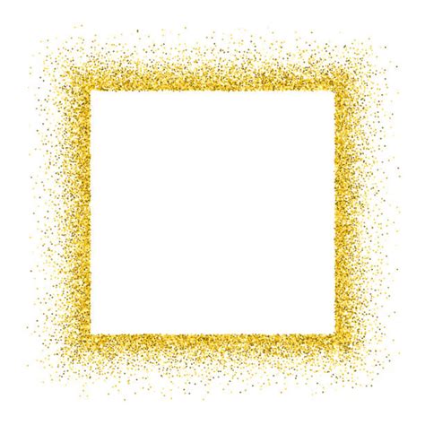 Gold Glitter Frame Stock Vectors Istock