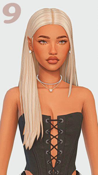 ☪︎ Straight Hair Maxis Match Edition Part 3 ☪︎ In 2024 Sims Hair Maxis Match Sims 4 Mm Cc