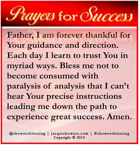 Prayer For Success Nov 29 With Images Prayer For Success Prayer