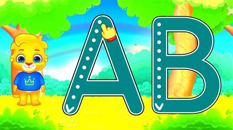 Abc Alphabet Learning For Kids A For Apple Uppercase Abc English