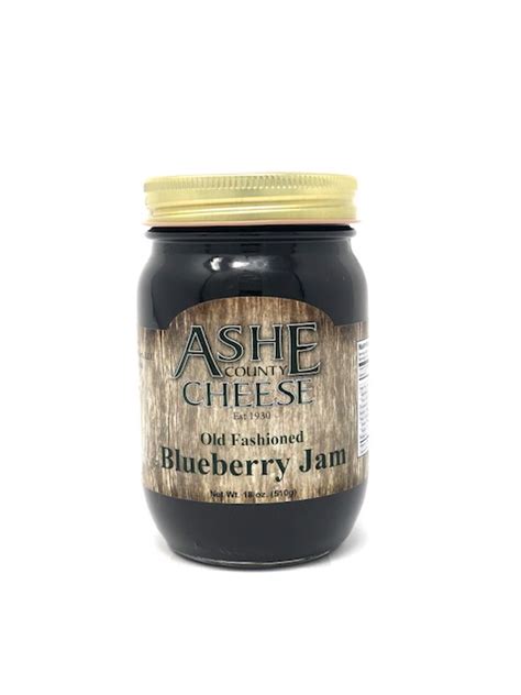 18 Oz Blueberry Jam Ashe County Cheese