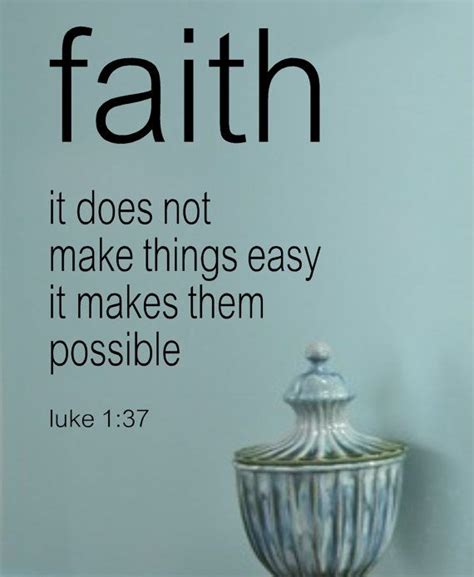 Faith It Does Not Make Things Easy Vinyl Wall By Landbgraphics 2299