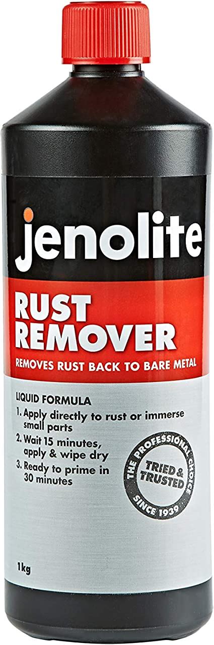 Jenolite Original Rust Remover Liquid Rust Treatment Fast Acting