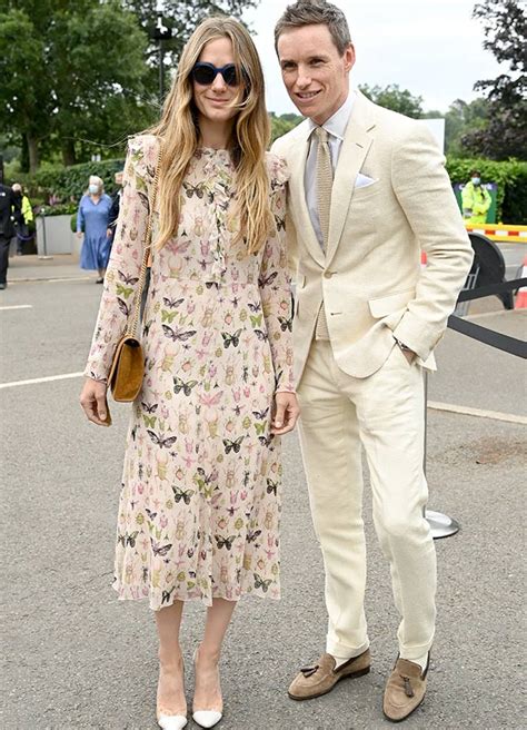 Eddie Redmayne And Wife Hannah Make Rare Appearance At Wimbledon