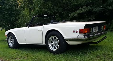 1971 Tr6 With Konig Wheels And Falcon Sports Exhaust Triumph Sports