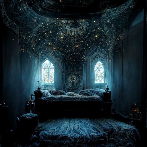 Gothic Astrological Bedroom Fantasy Rooms Dark Home Decor Dream