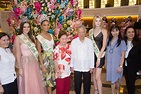 Dr. Lucio Tan and family pose with the Miss Earth 2019 winners during ...