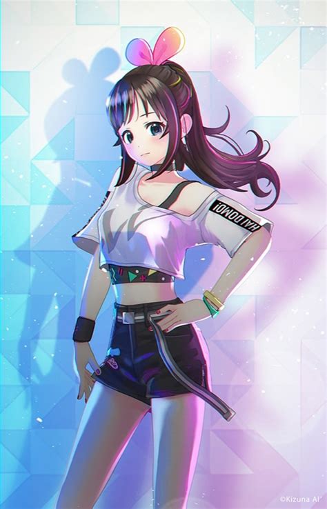 Crunchyroll Virtual Artist Kizuna Ai Kaf Showing New Look In Their