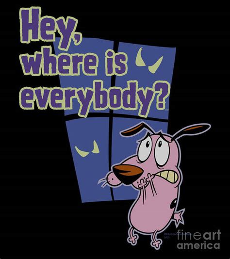 Courage The Cowardly Dog Poster Vlrengbr