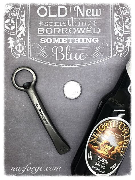Steel wedding anniversary gifts for her. 6th Year Iron Wedding Anniversary Gift Bottle Opener - 6 ...