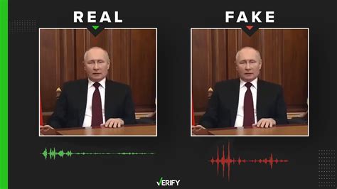 Fake Video Shows Vladimir Putin Announcing Peace
