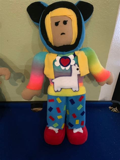 Roblox Plush Make Your Own Robloxian Character Smaller Size Etsy