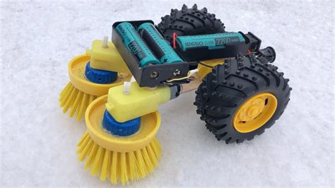 How To Make Snow Cleaning Machine Homemade Electric
