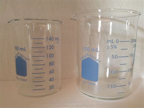 For Sale Pyrex Vista Beakers 150 And 250 Ml All Sold Synthsource
