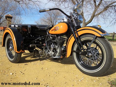 Harley Davidson Servicar 1947 Motos Antiguas Hd