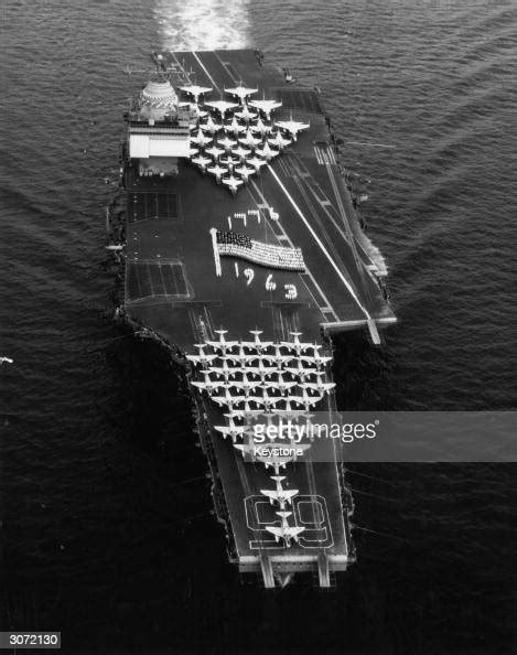 The Nuclear Powered Aircraft Carrier Uss Enterprise In The