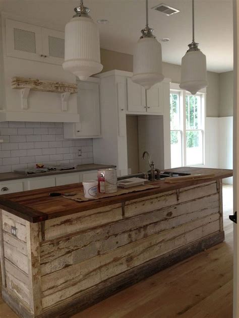 Simple Rustic Homemade Kitchen Islands Ideas 15 Simple Rustic Homemade