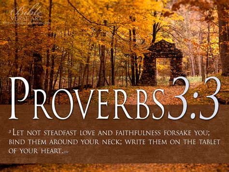 Proverbs 33 Steadfast Love And Faithfulness Wallpaper Christian